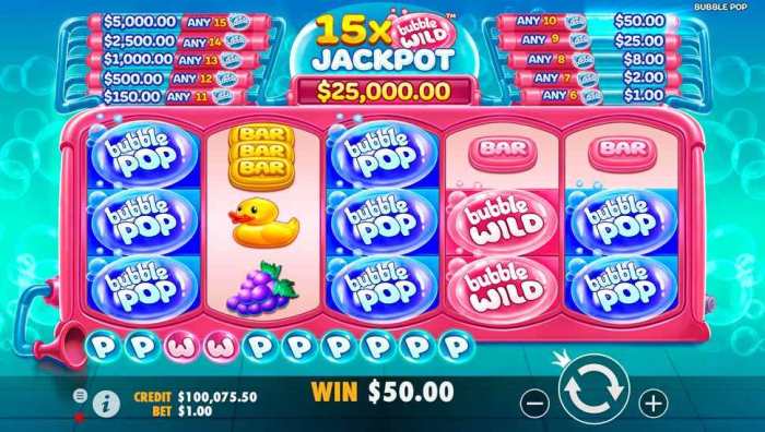 Cara Cerdas Memilih Taruhan di Slot Bubble Pop